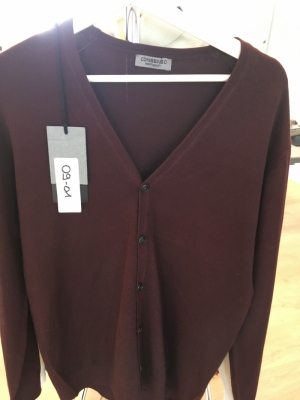 Cardigan met knopen 106 Fumo