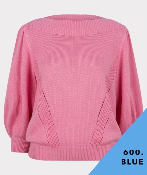 Sweater transfer stitch blue 600