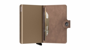 Miniwallet Vintage taupe