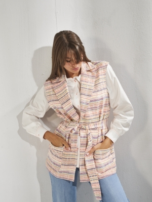 Alex gilet multicolour 230