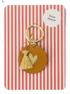 met sleutelhanger lie 3000 rood