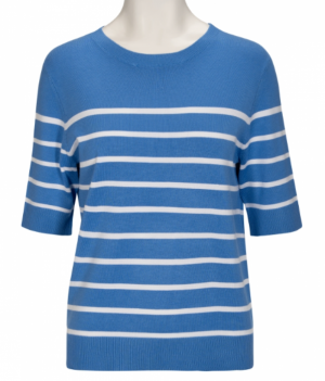 Stripes 616 jeans-weiss