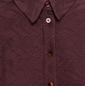 Lotte jacquard Aubergine