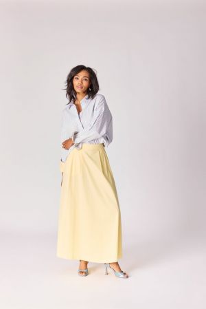 Pearl blouse 089 butter yell
