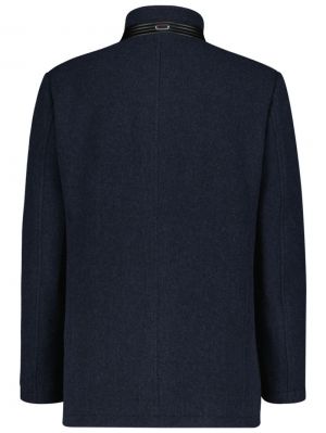 Wooddown wool coat 799 Navy
