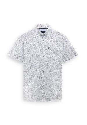 Print poplin BD+borstzak 5111 lichtblauw