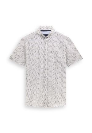 Print poplin BD+borstzak 5111 lichtblauw