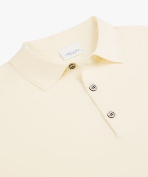 Polo Short Sleeve Off white
