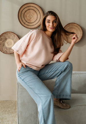 Sterre Powder pink mul