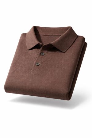 Plince Polo pull Dark Brown 2004