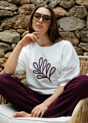 Leaf Off white