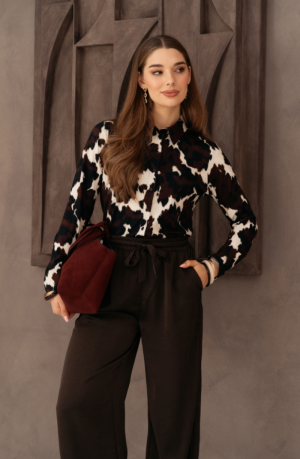Lotte caw black multi