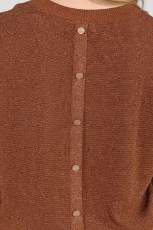 Kinty lurex espresso