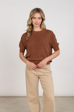 Kinty lurex espresso