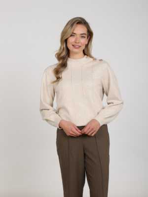 Molly strass off white