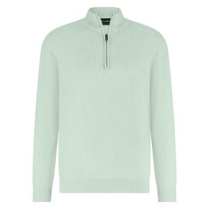 Hince halfzip flat knit 3039 Dusty Jade