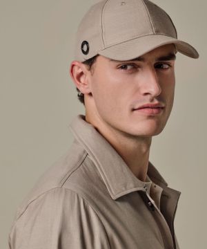 BASEBALL CAP RAW BEIGE Beige