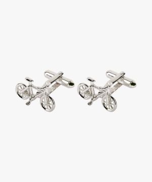 CUFFLINK BICYCLE Silver