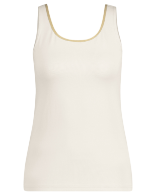 Juba tank-top 126 OWhite/Gold