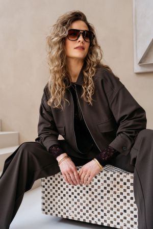 Ginger jacket Dark kaki