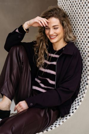 Houda Deep plum 
