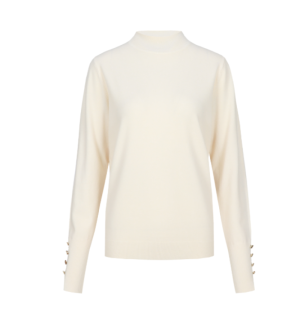Ambra knit pullover 016 Wool white
